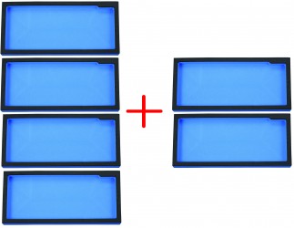 Voziček za orodje - dvojni predalniki