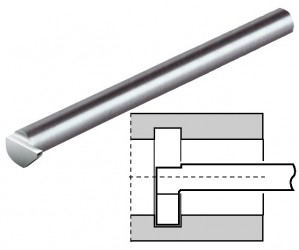 Stružni nož za notranje utore DIN4963 HSSE okroglo