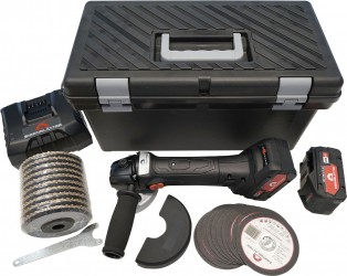 Baterijski kotni brusilnik 1600W z močnim prenosom moči