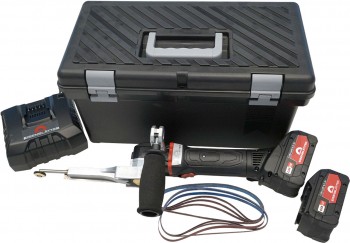 Ploščatni brusilnik 1100W z blažilnim sistemom in elektronsko drsno sklopko