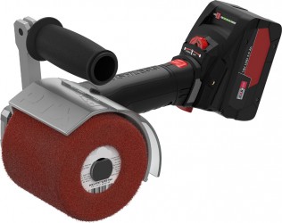 Baterijski brezkrtačni vzdolžni brusilnik 18V