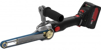 Baterijski brezkrtačni tračni brusilnik 18V