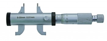 Mikrometer analogni notranji z dvojnim merilnim kljunom in nastavitveno mero