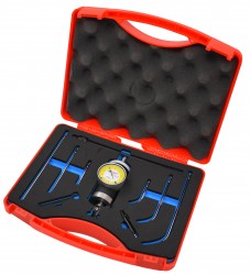 Naprava za centriranje z nerotacijsko merilno uro