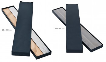 Podložna folija iz ogljikovega jekla v lističih 25 x 300 mm ali 50 x 300 mm