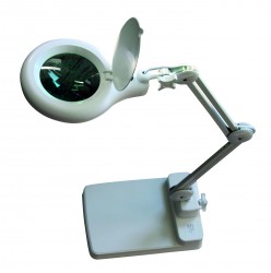 Lupa delovna s stojalom in LED osvetlitvijo