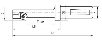 Grezilo modularno povratno za CNC