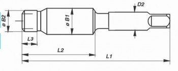 Sveder za oblikovanje navoja kombiniran - M