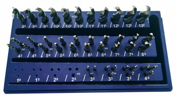 Sveder spiralni DIN338 HSS Hi-Nox za nerjavna jekla KOMPLET