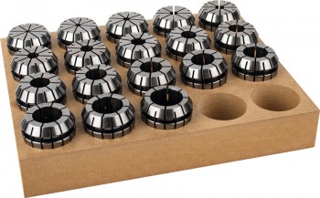 Stročnica vpenjalna ER DIN6499 za cilindrične gredi oblika B KOMPLET