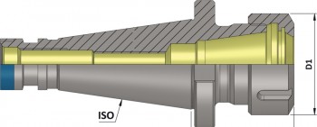 Glava vpenjalna za ER stročnice DIN2080 oblika A