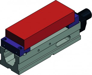 Primež visokotlačni strojni z regulatorjem vpenjalne sile