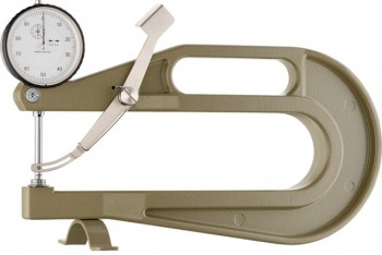 Merilnik debeline z merilno uro